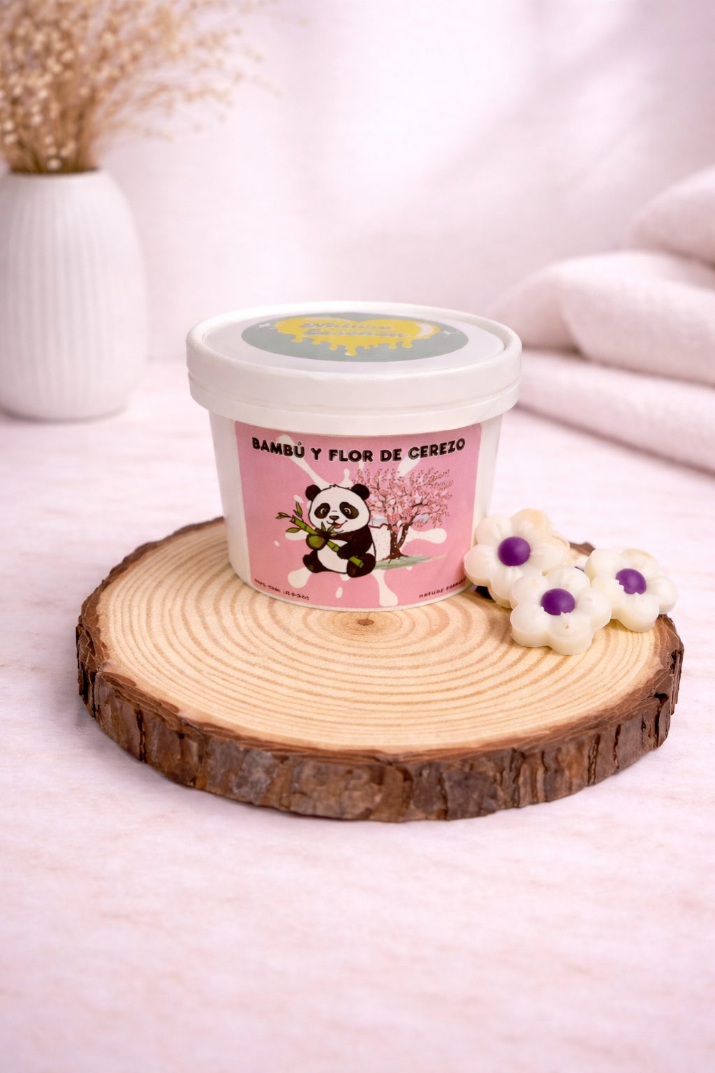 🎋Wax melts “ Bambú y Flor de cerezo”🌸🤍