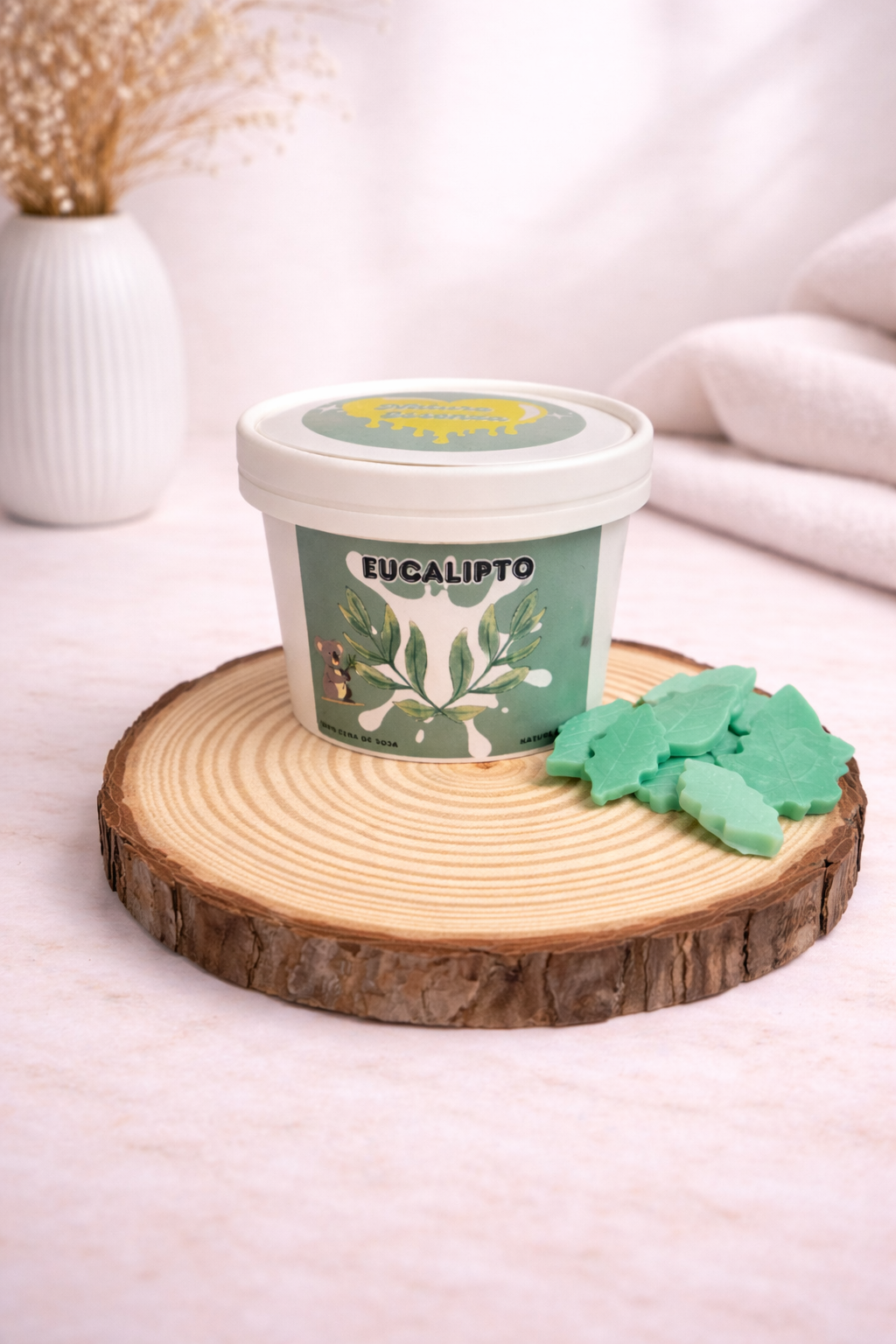 🍃Wax melts” Eucalipto “🌿🤍