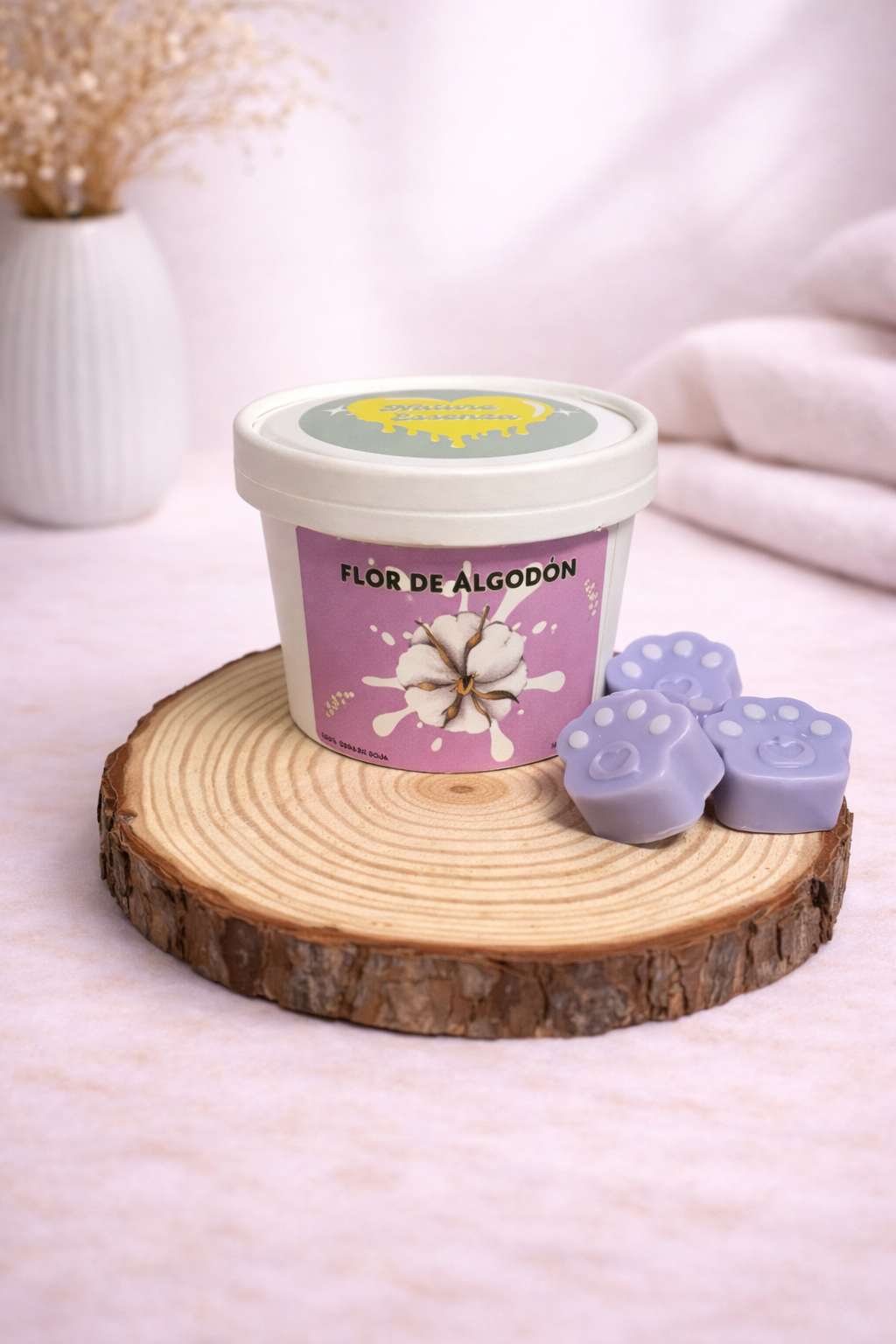 ✨Wax melts “ Flor de algodón “ 🌸