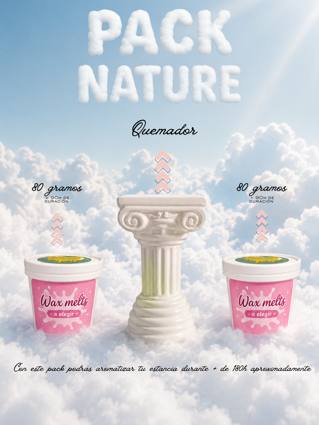 Quemador + 2 Aromas 🌸 + muestras de regalo🎁