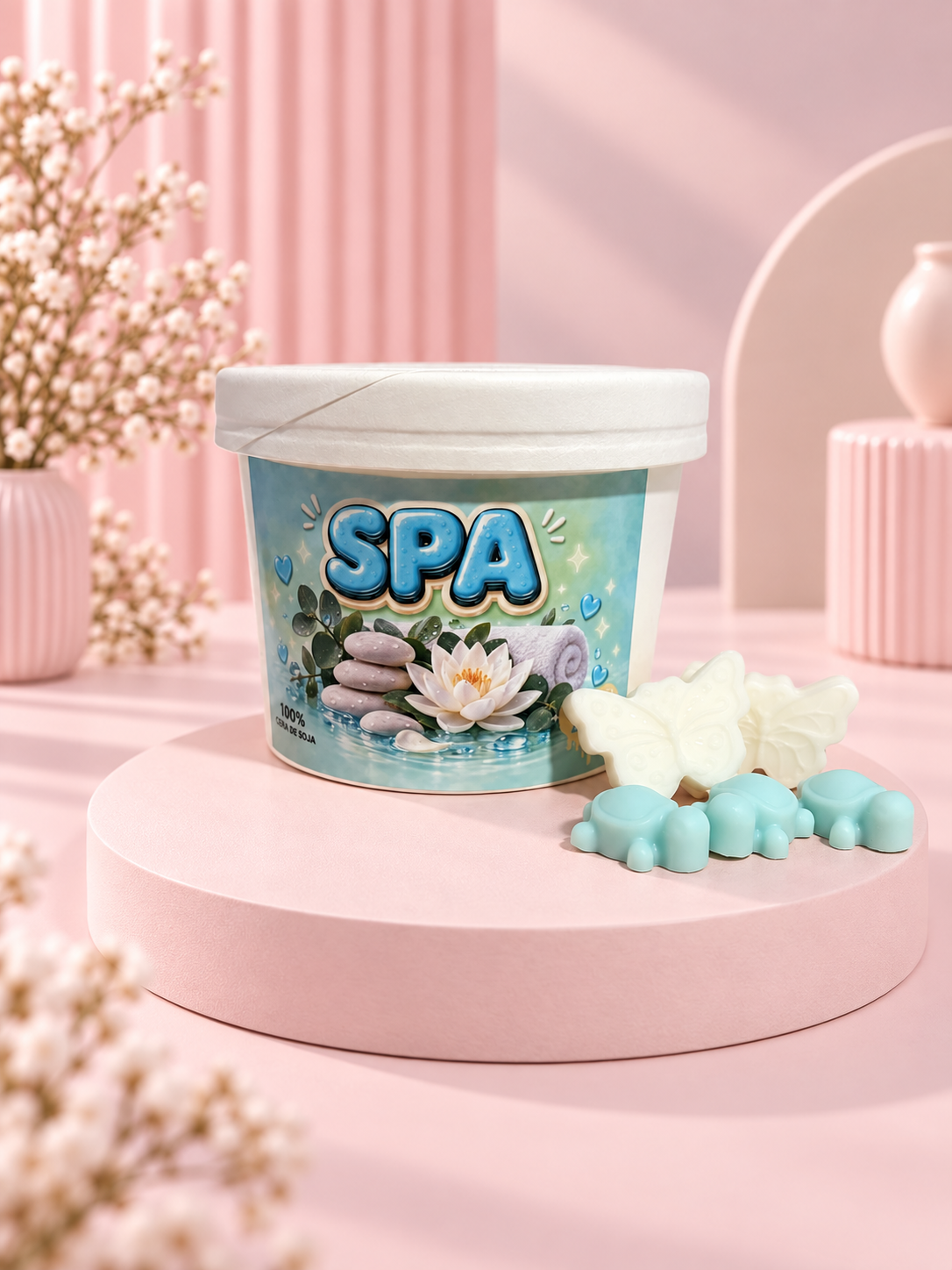 Wax melts Spa de Cera de Soja