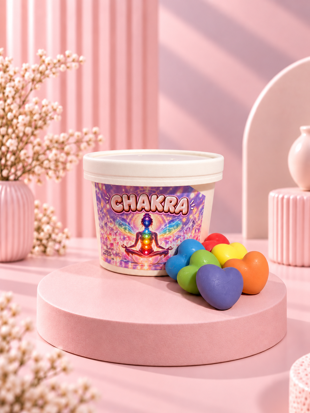 Wax melts chakra de Cera de Soja
