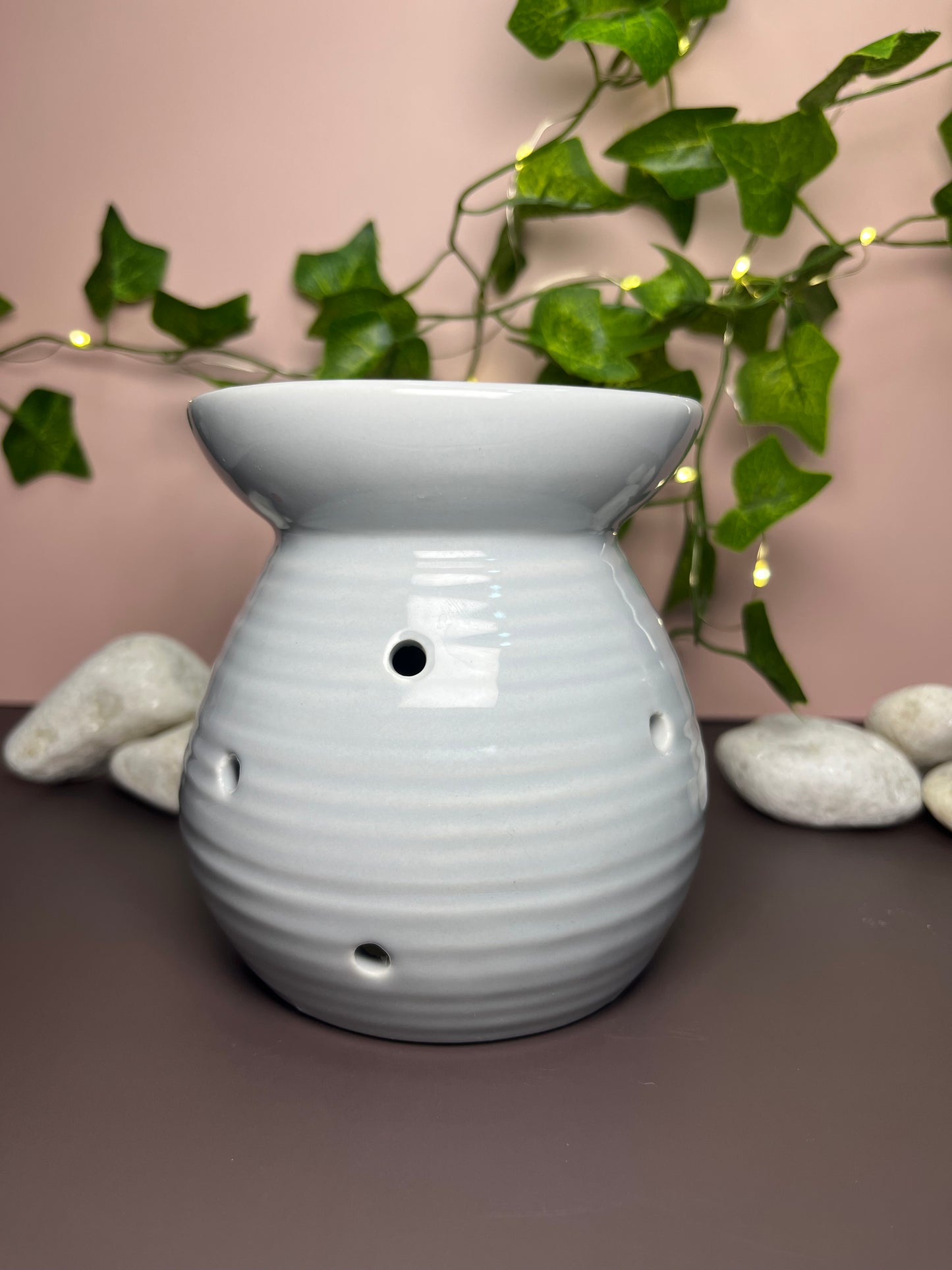 🤍 Quemador de cerámica Glow 🕯️✨