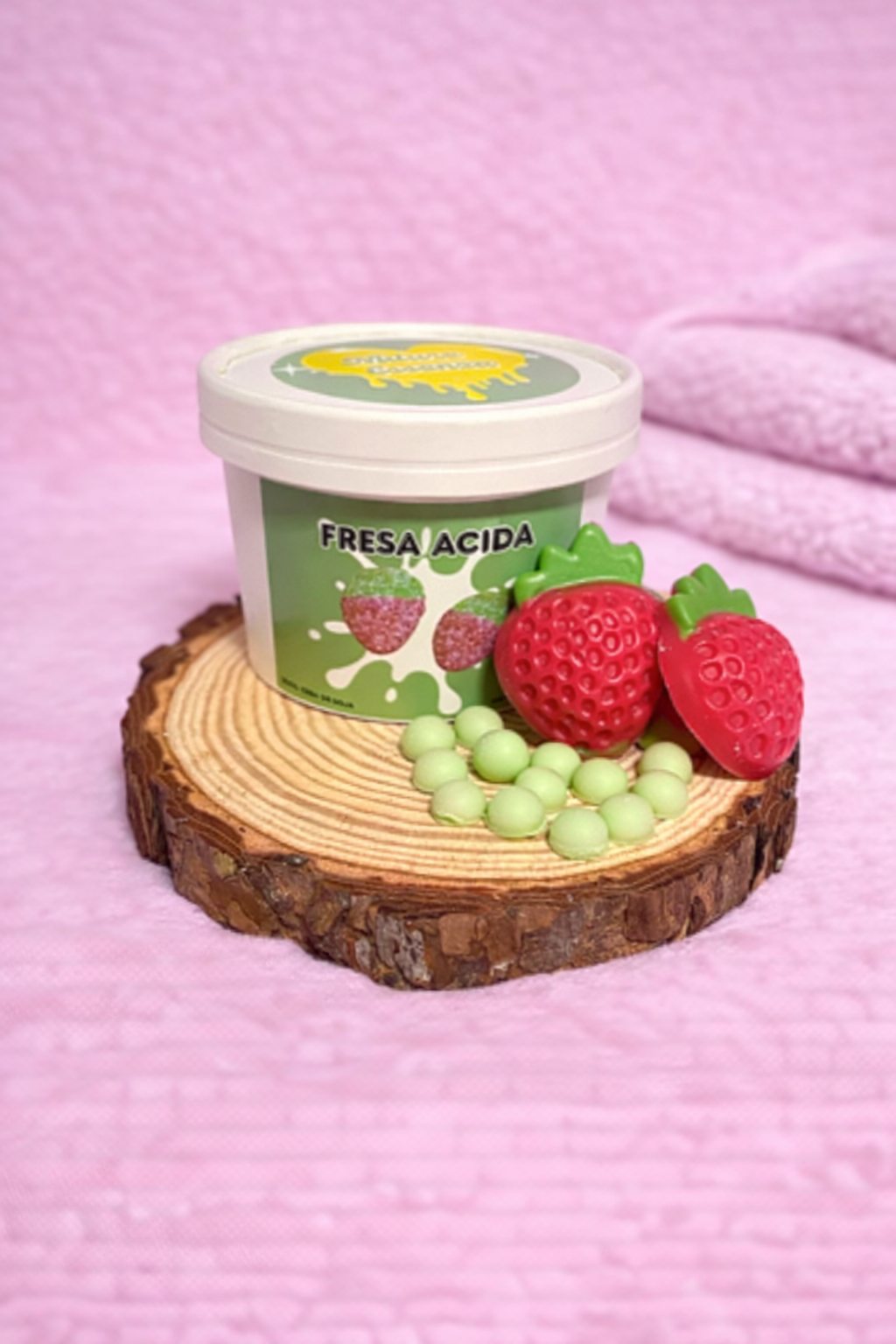 ✨Wax melts “ Fresa Ácida “ 🍓