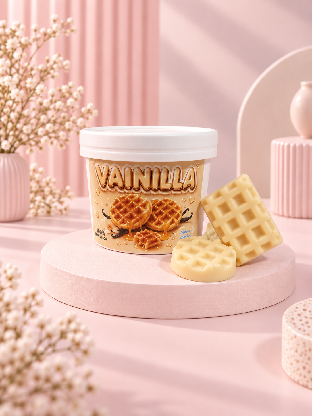 🤍Wax melts “ Vainilla ”🧇 ✨