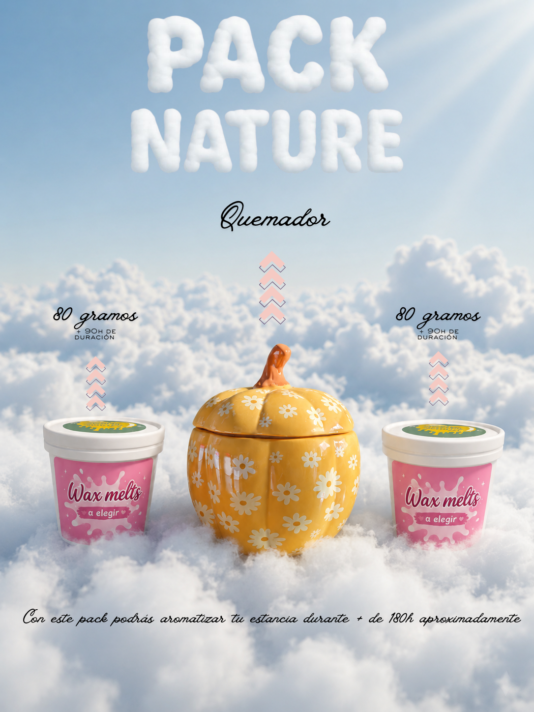 Quemador + 2 Aromas 🌸 + muestras de regalo🎁