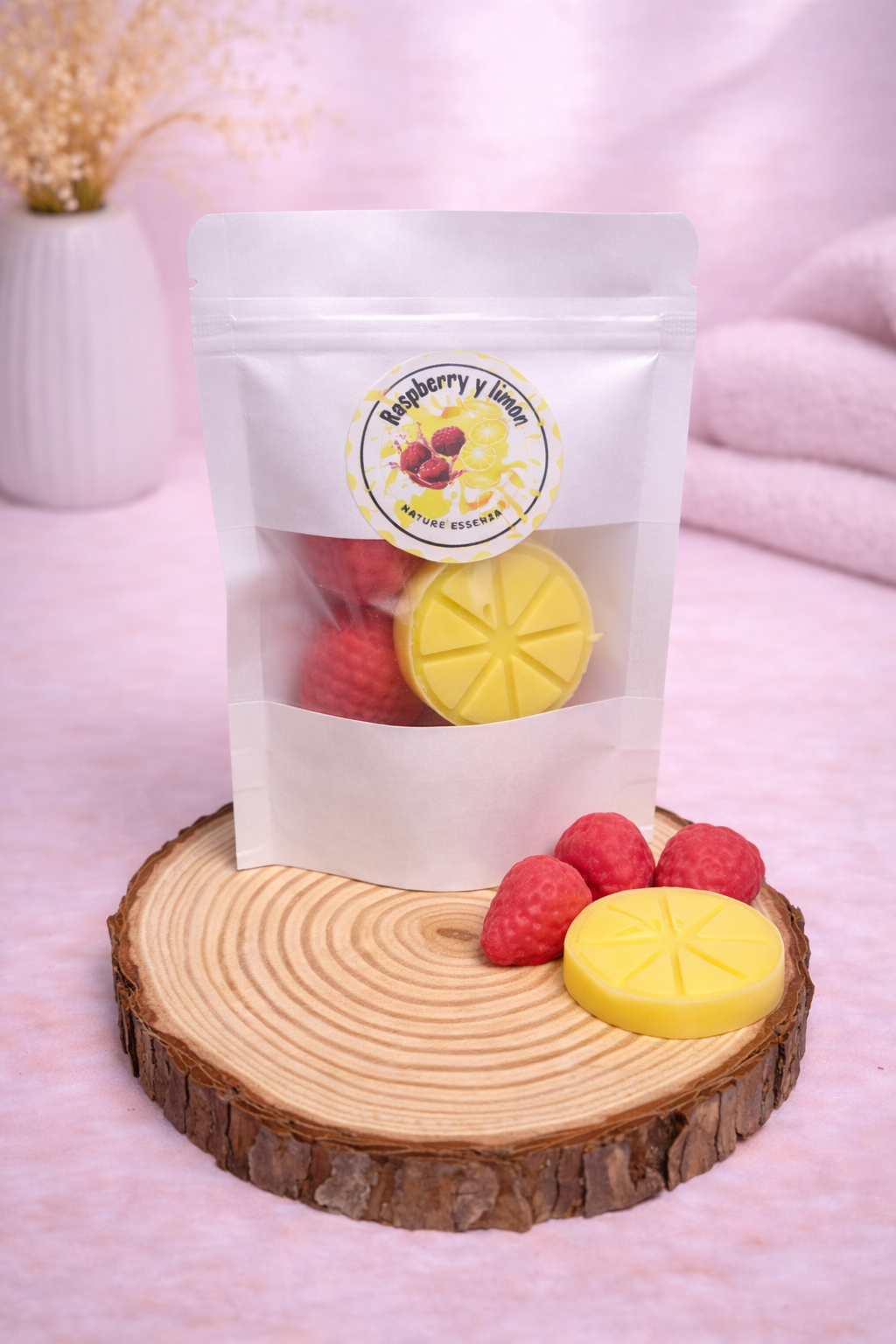 🍓Wax melts “ Raspberry y limón “ 🍋