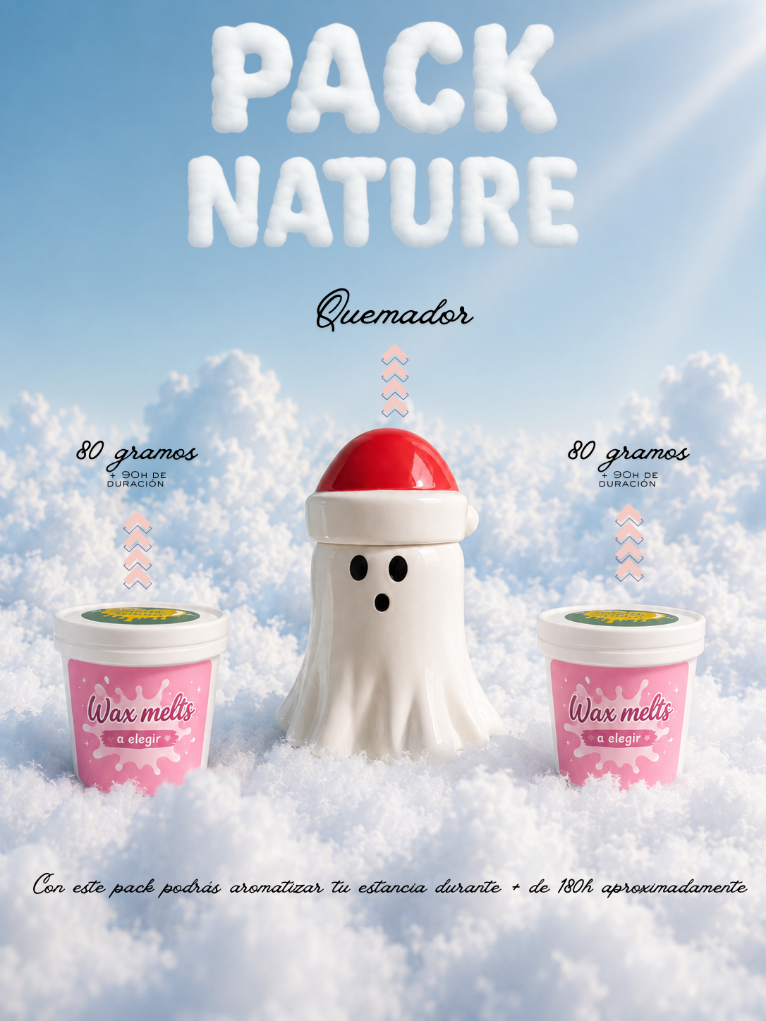 Quemador + 2 Aromas 🌸 + muestras de regalo🎁