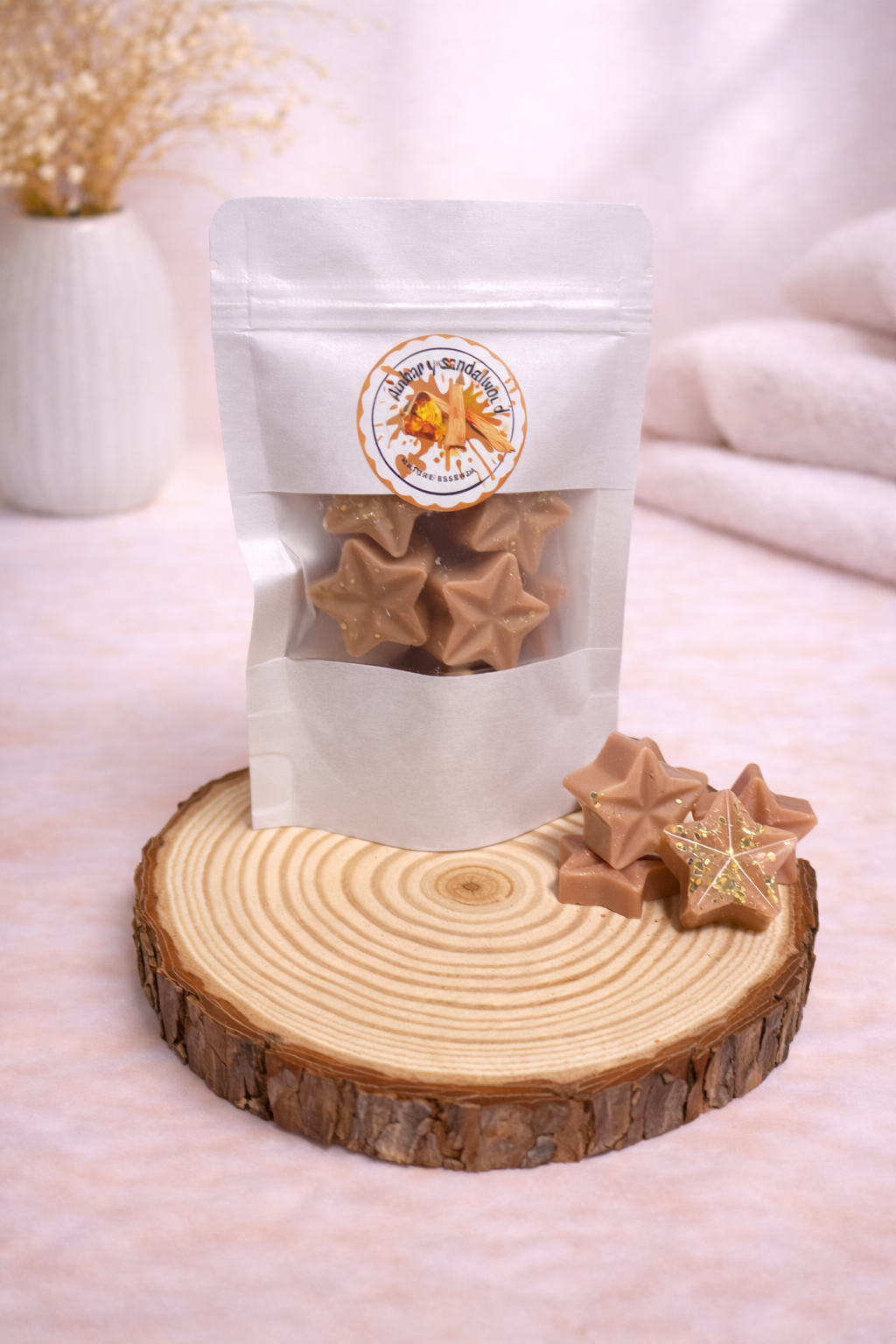 🪾Wax melts “ Ámbar y sandalwood “ 🤍