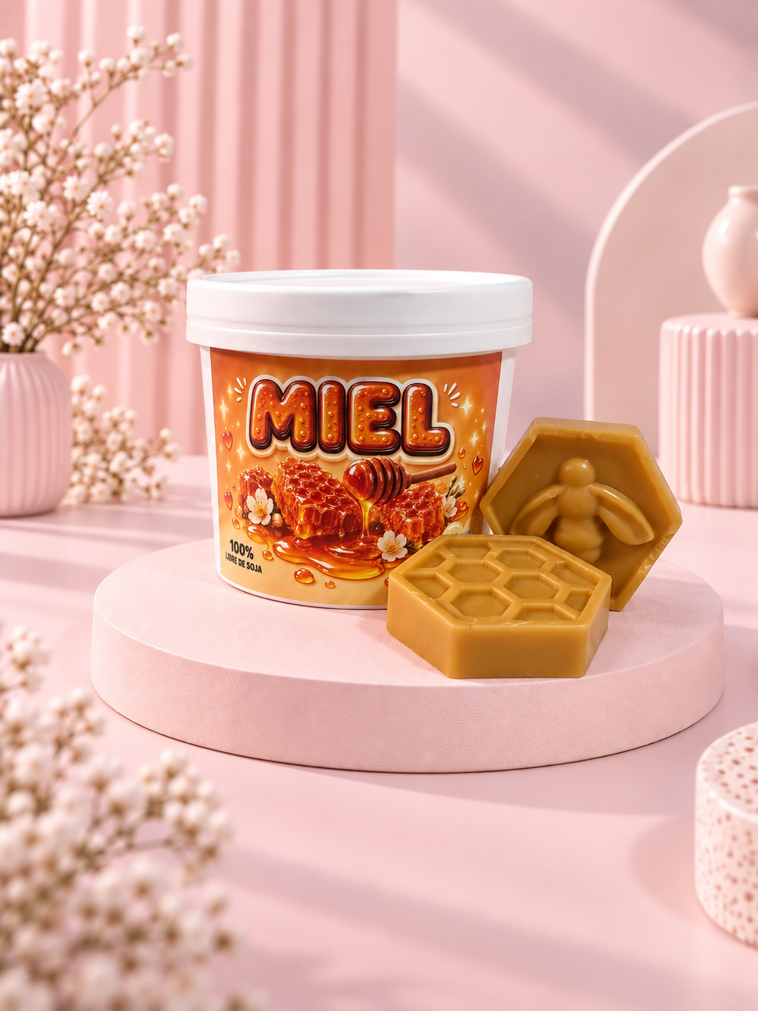 Wax melts Miel de Cera de Soja