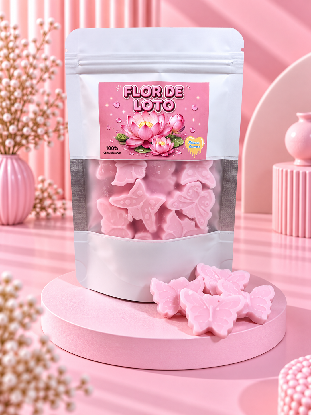 Wax Melts Flor de Loto de Cera de Soja | Nature Essenza