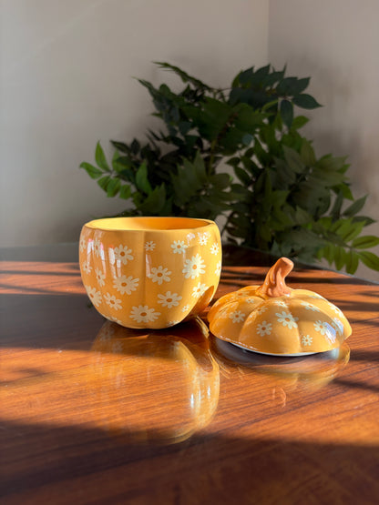 ✨Quemador Calabaza Floral ⭐️