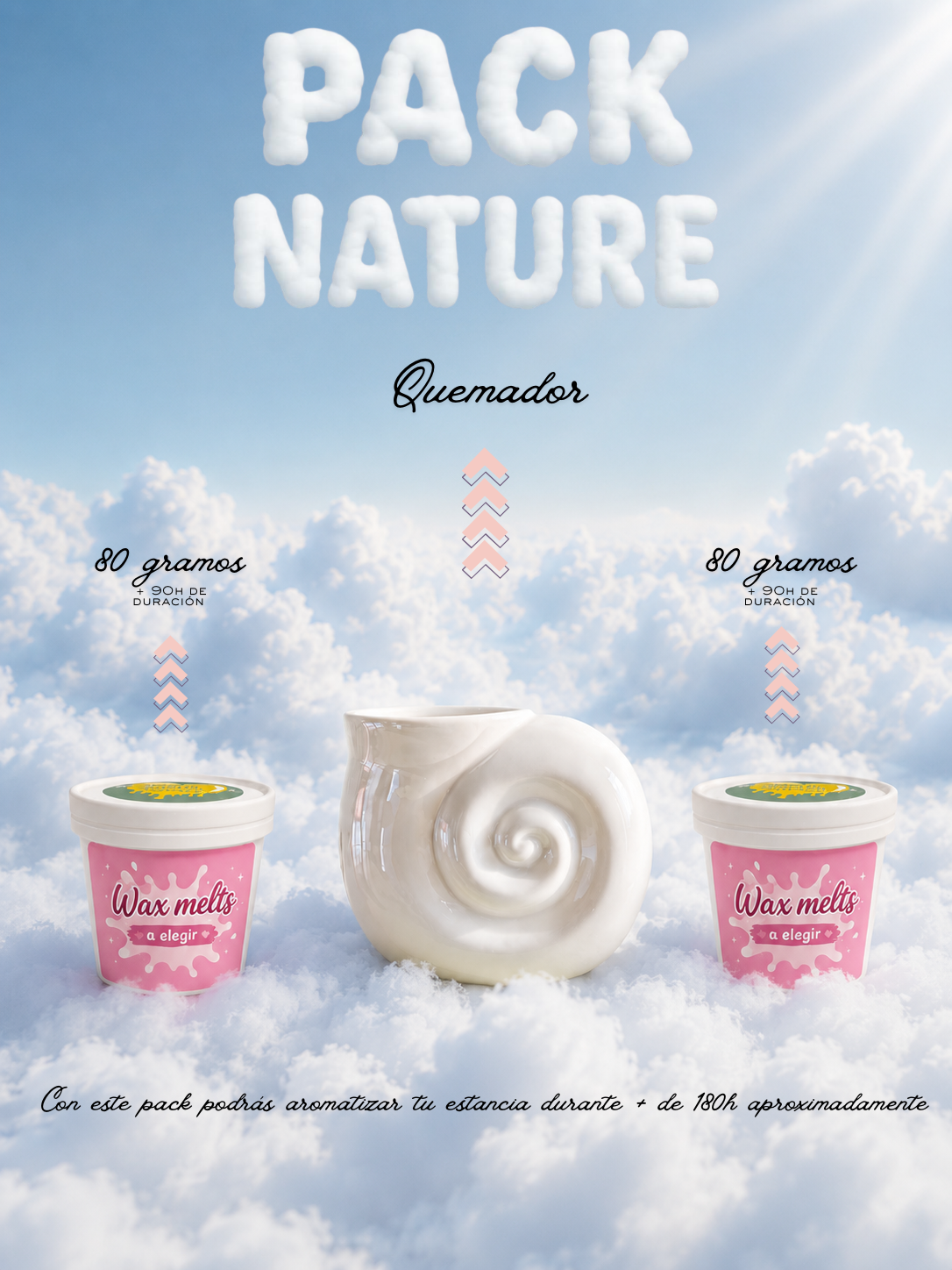 Quemador + 2 Aromas 🌸 + muestras de regalo🎁