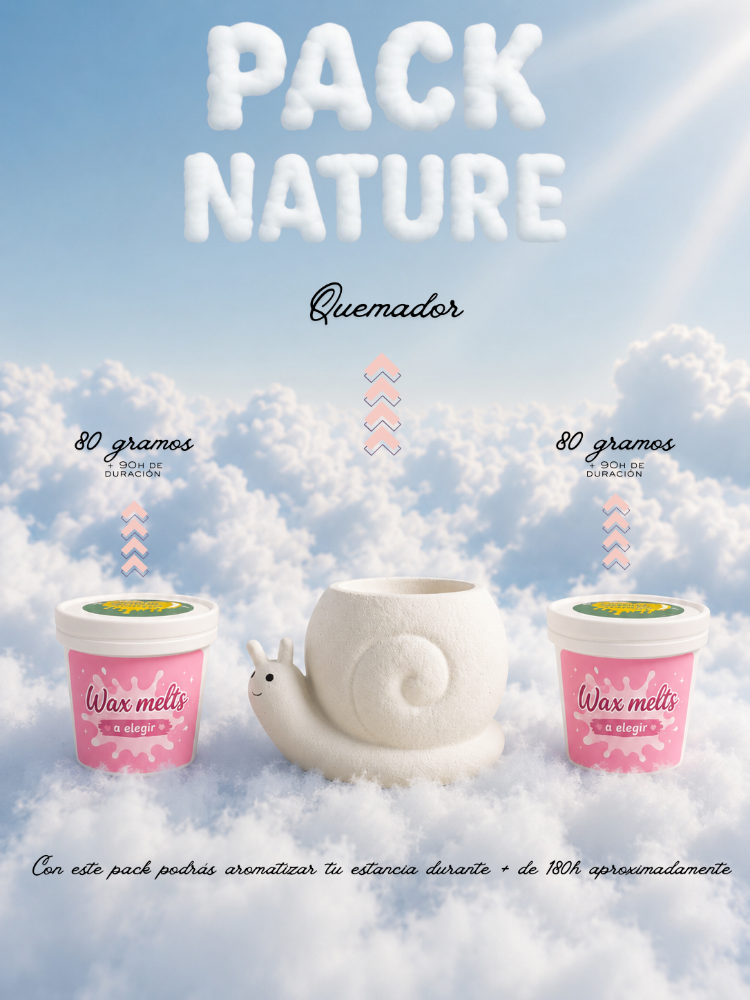 Quemador + 2 Aromas 🌸 + muestras de regalo🎁