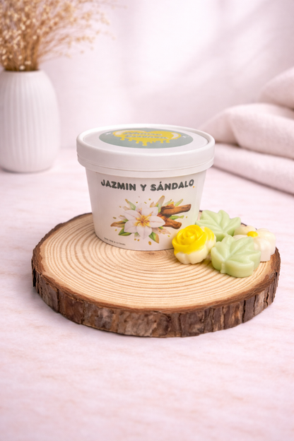 🍃Wax melts “ Jazmìn y sándalo “ 🪵