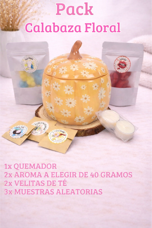 ✨Pack Calabaza Floral 🎃