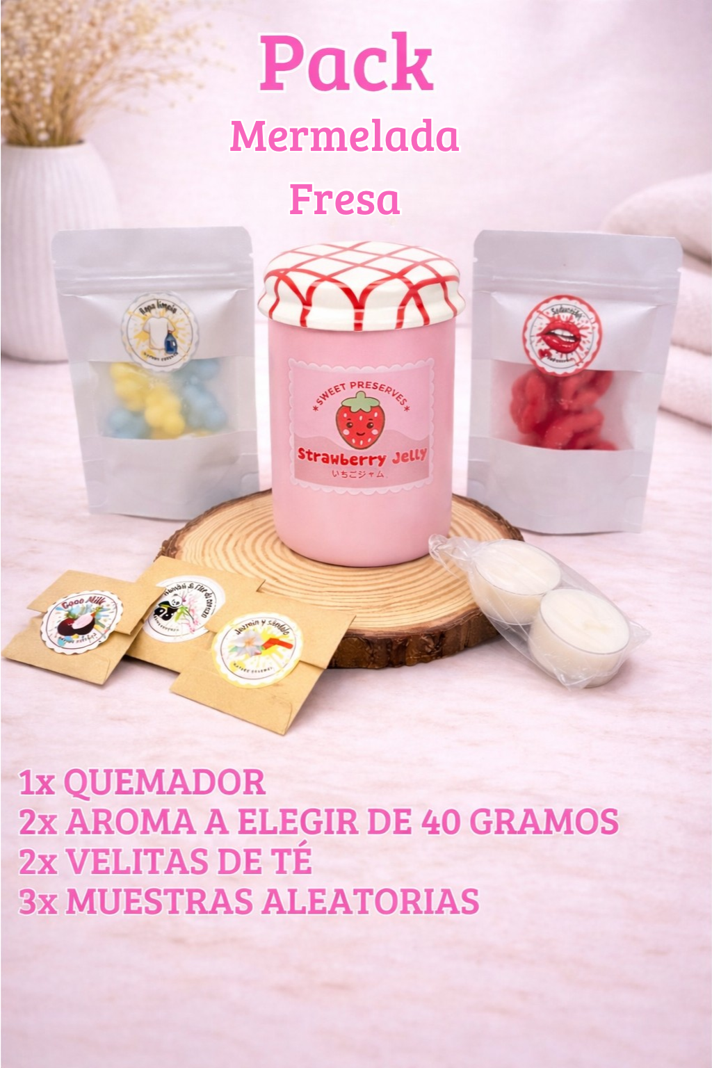 ✨Pack Mermelada Fresa 🍓