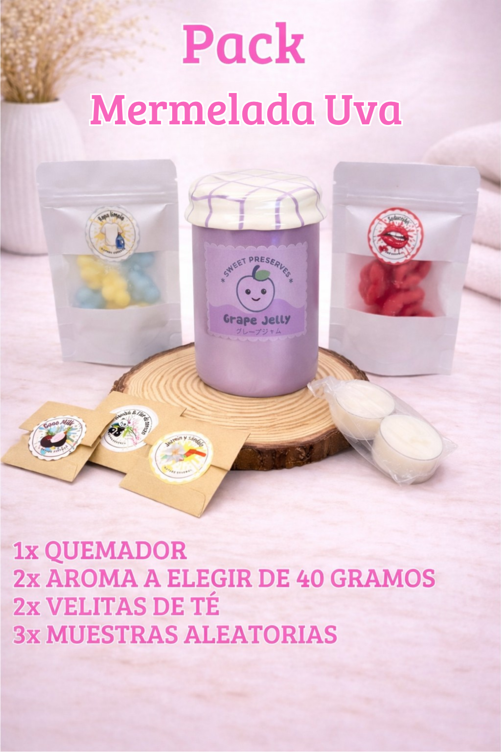 ✨Pack Mermelada Uva 🍇