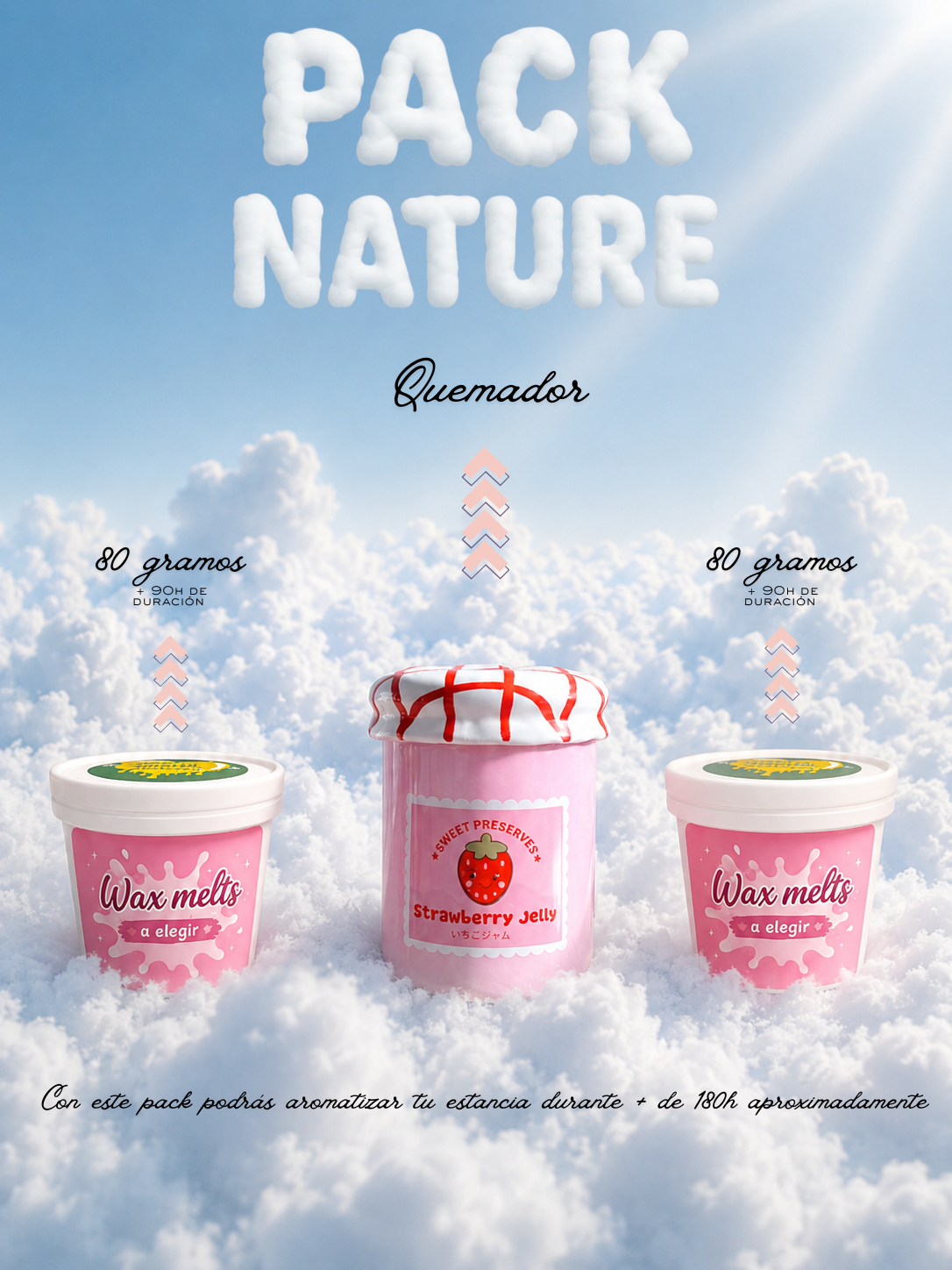Quemador + 2 Aromas 🌸 + muestras de regalo🎁