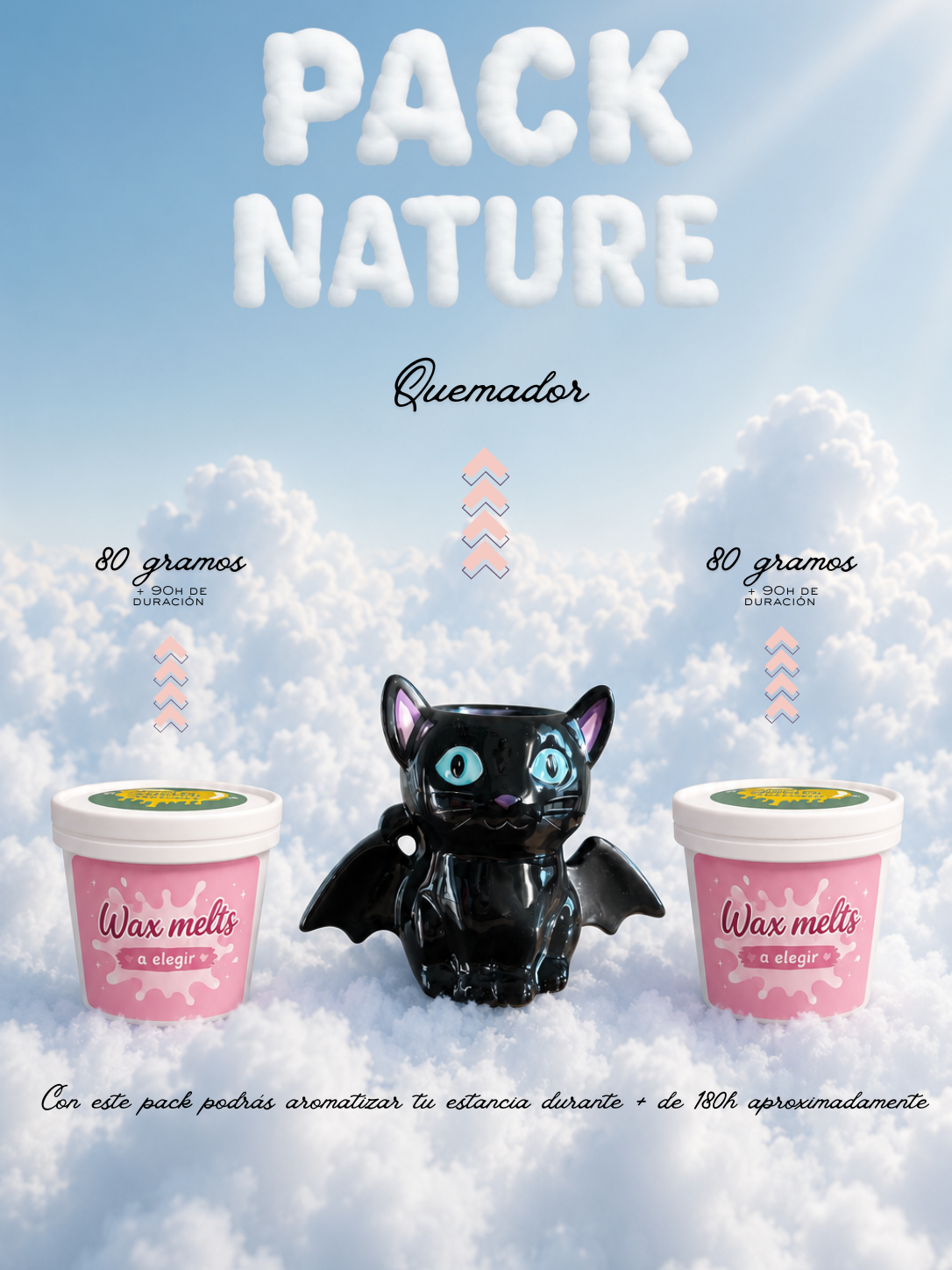 Quemador + 2 Aromas 🌸 + muestras de regalo🎁
