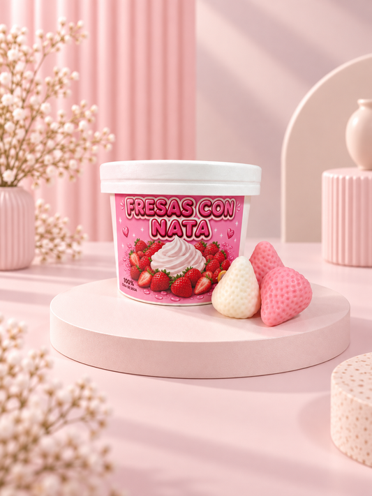 Wax melts Fresas con nata de Cera de soja