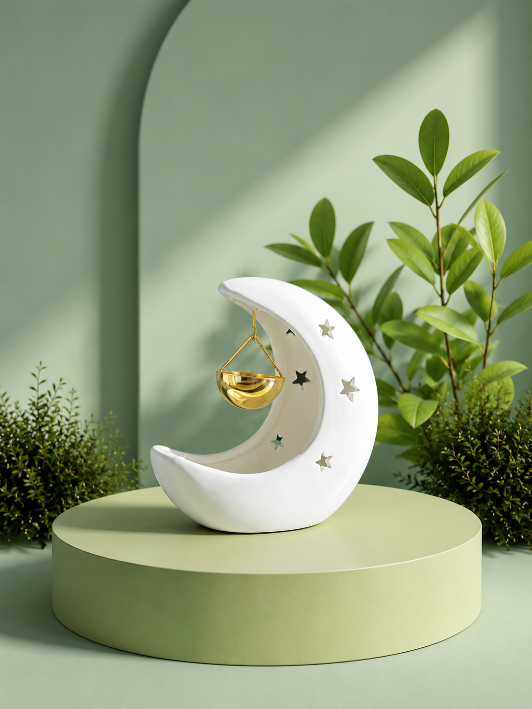 ✨Quemador Luna blanca 🌙