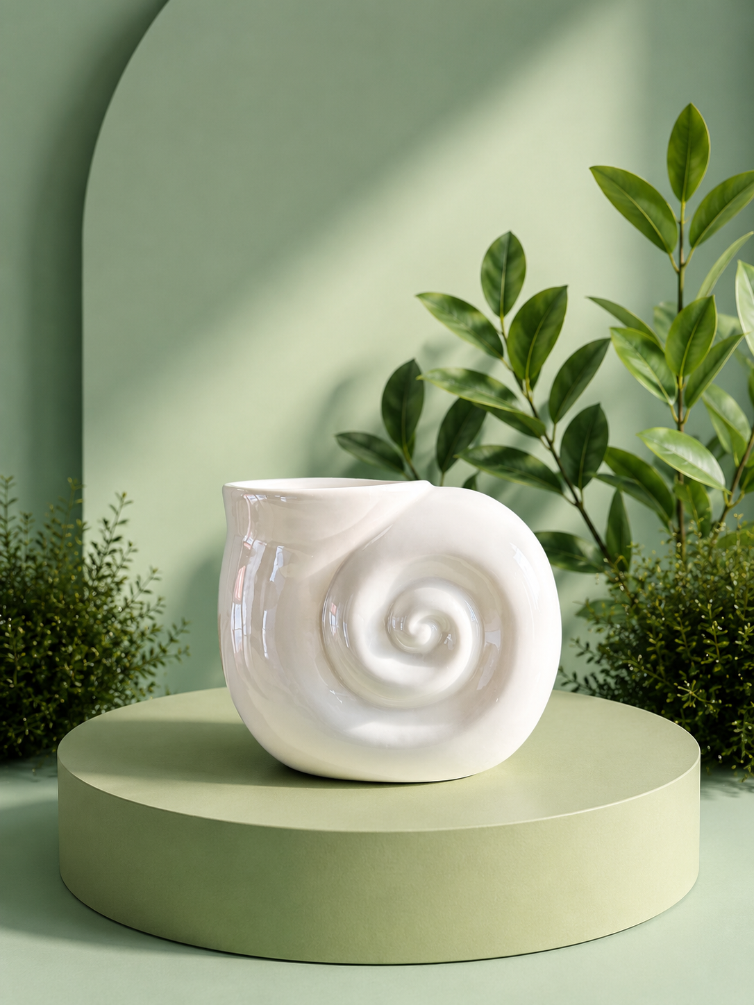 ✨ Quemador Concha Espiral 🐚