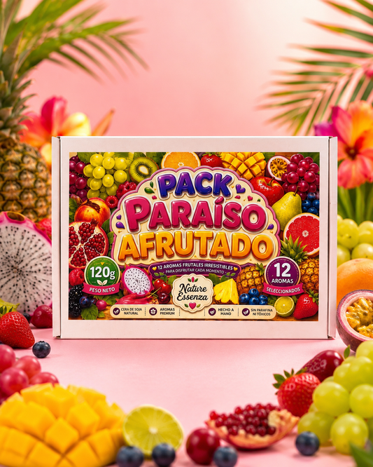🍑🍉🍋Pack Paraiso Afrutado 🍌🍎🍊(12 Aromas)