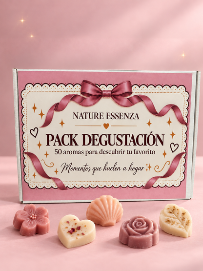 Pack Degustación de 50 Aromas Wax Melts de Soja | Nature Essenza