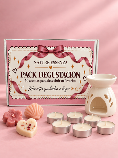 Pack Degustación de 50 Aromas Wax Melts de Soja | Nature Essenza