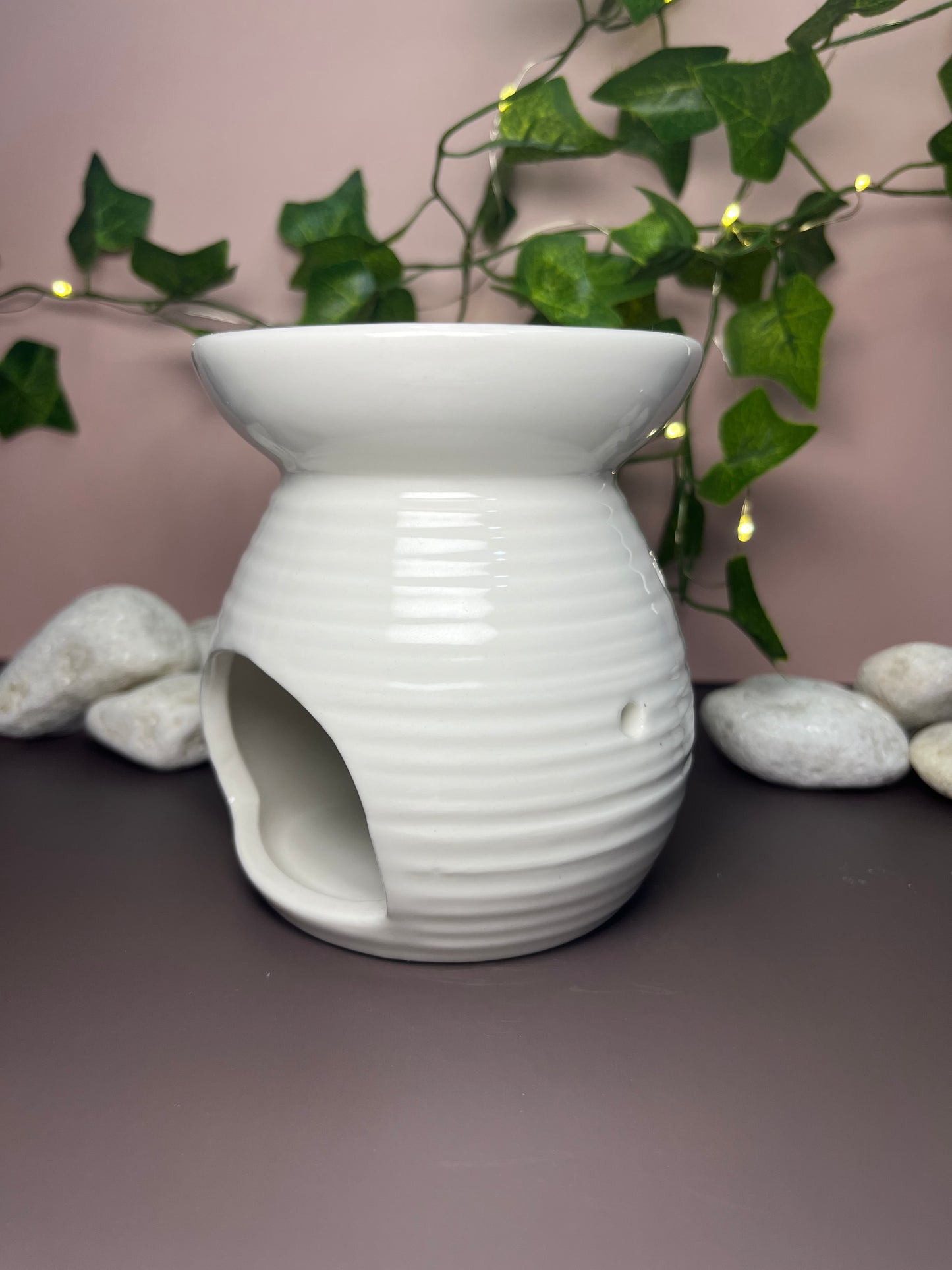 🤍 Quemador de cerámica Glow 🕯️✨