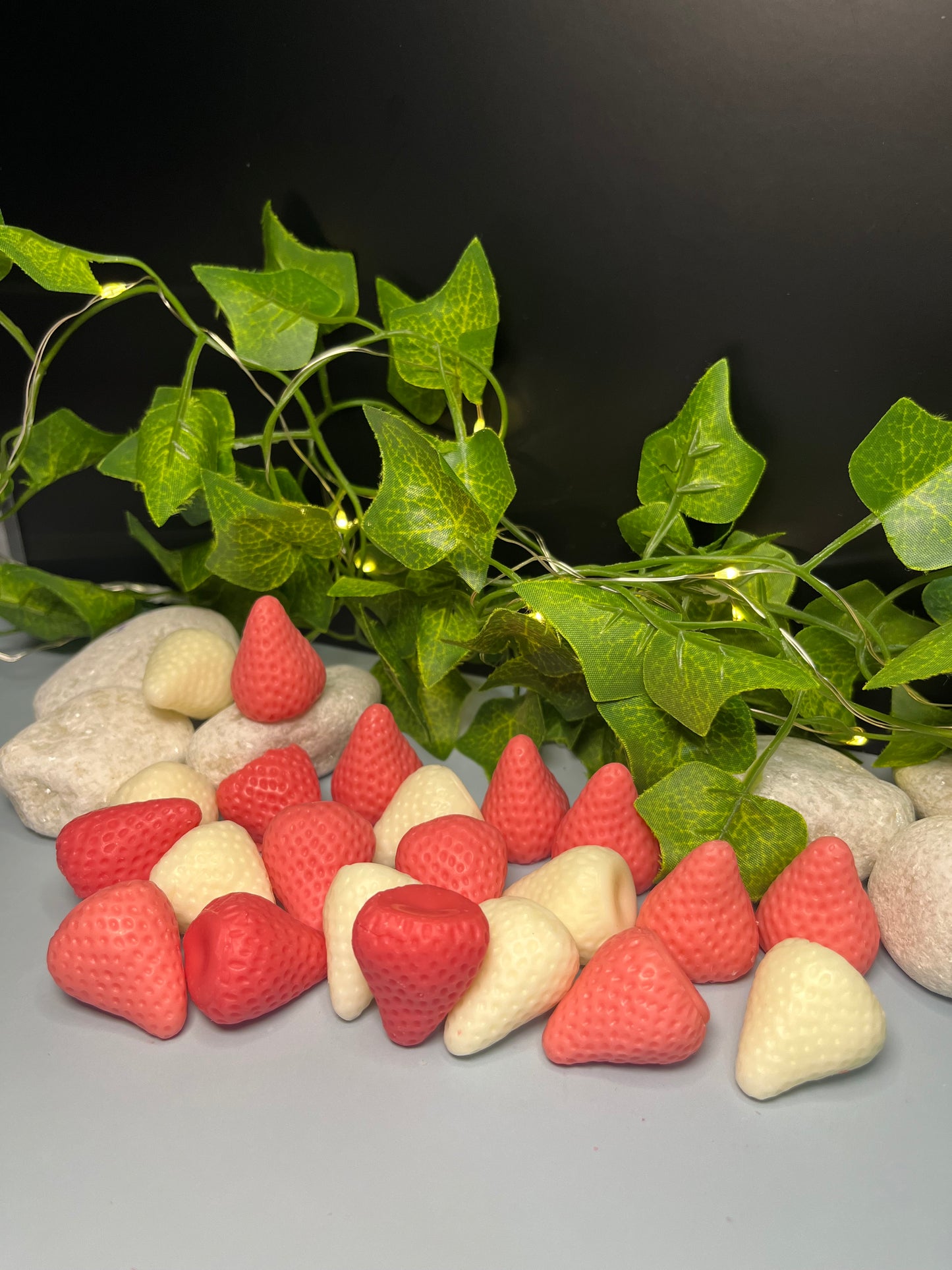 ❤️Wax melts “Fresas con nata”🍓🤍