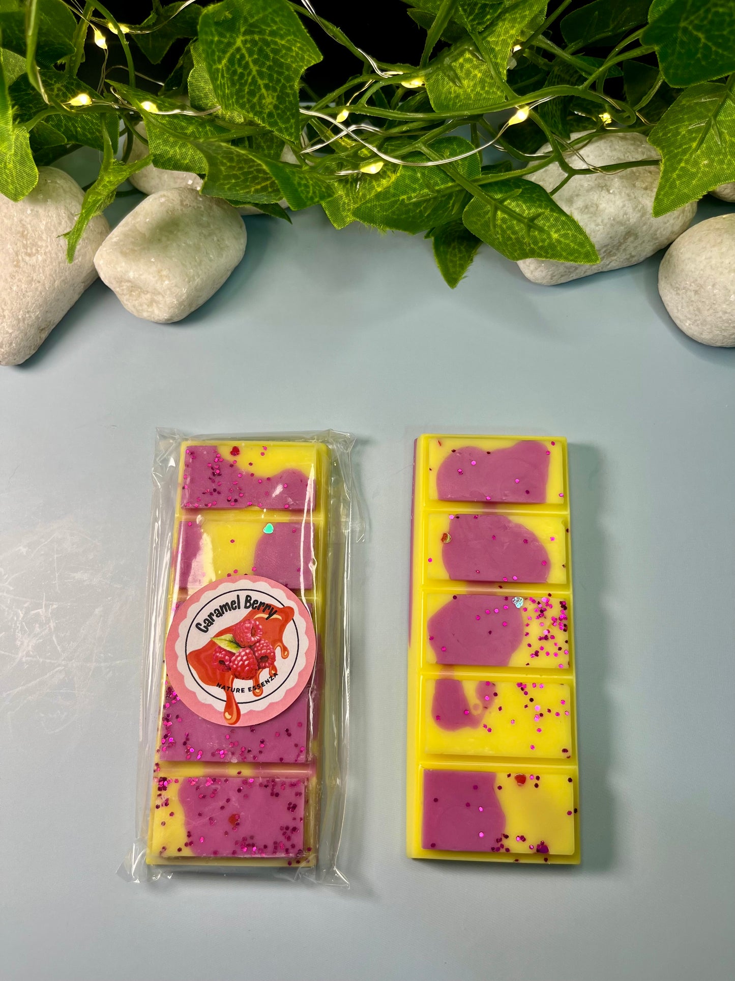🍬Tableta Wax Melts “Caramel Raspberry & Vainilla” 💛💗