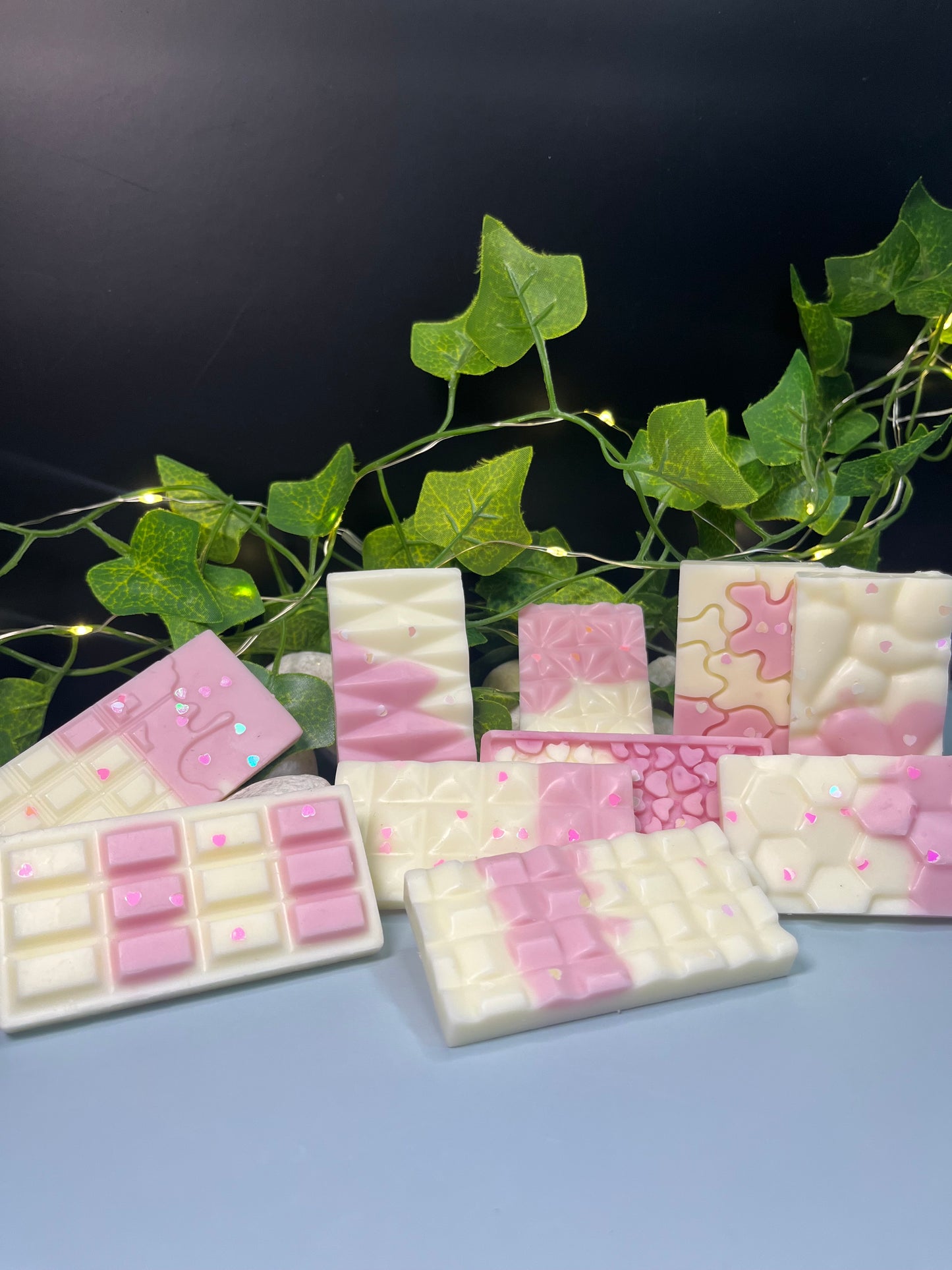 🍓Tableta Mini Wax melts “Fresas con nata”🤍🍫