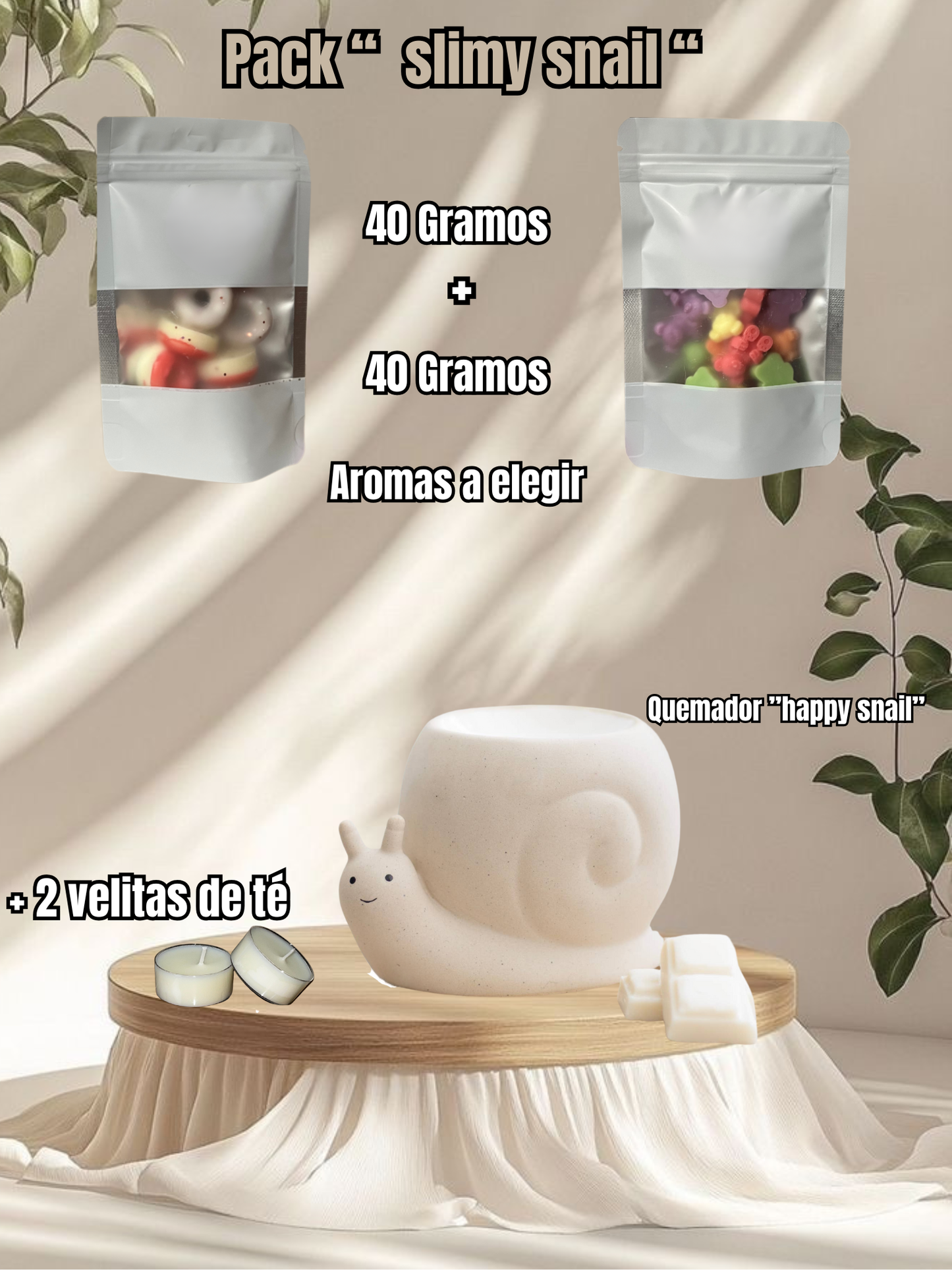 ✨Pack “Slimy Snail”🐌