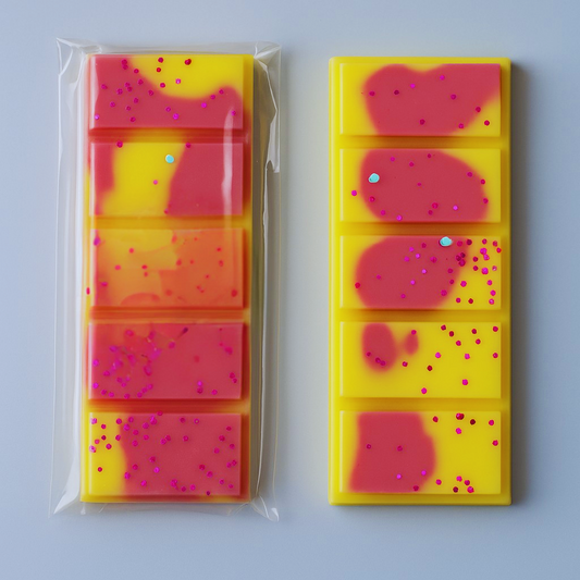🍬Tableta Wax Melts “Caramel Raspberry & Vainilla” 💛💗